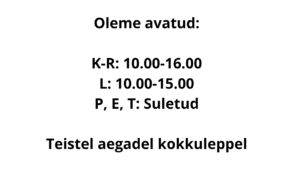 Puukool_avamisaeg